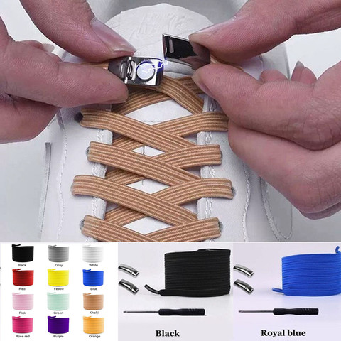 Durable magnetic shoelace locks
