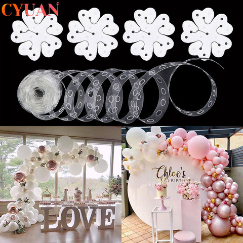 Balloon Arch Decoration Balloon Chain Wedding Balloon Garland Birthday Baby  Shower Background Decoration Balloon Accessories - Price history & Review |  AliExpress Seller - cyuan Official Store 