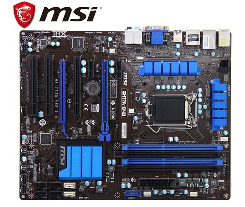 MSI ZH77A-G43 original motherboard DDR3 LGA 1155 for I3 I5 I7 CPU 32GB USB3.0 SATA3 H77 motherboard ► Photo 1/5