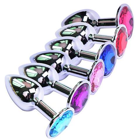 Small Size Anal Toys Butt Plug Stainless Steel Anal Plug Sex Toys for woman men Adult Product nice and comfortable design ► Photo 1/6