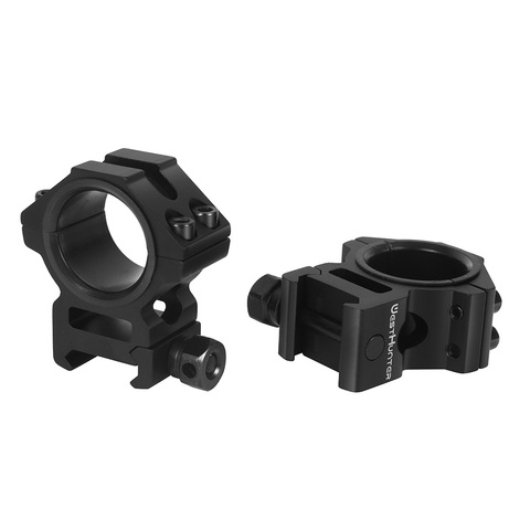 High Quality Low Profile Picatinny Scope Rings 25.4/30MM Low 20mm Rail Rile Scope Mount Picatinny CNC Machining ► Photo 1/6