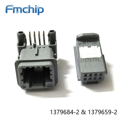 FMchip 1379684-2 Automotive Connectors CONN HEADER R/A 8POS 2.2MM for 1379659-2 Connectors ► Photo 1/3