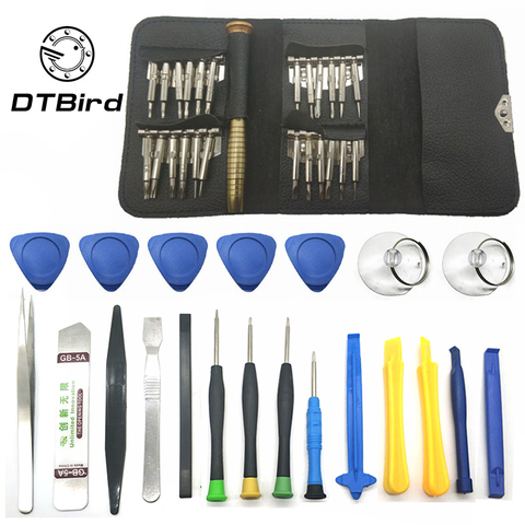 11 In 1 Cell Phones Opening Pry Mobile Phone Repair Tool Kit Screwdriver Set For Iphone Samsung  Xiaomi Accessory Bundles   DT6 ► Photo 1/6