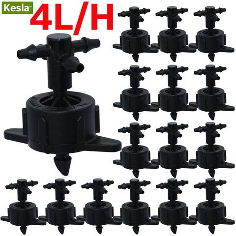Drip Irrigation 2L/4L/8L Steady flow dripper 4-way Cross Connector Agriculture Drip water irrigation Drip Arrow Fittings 20Sets ► Photo 1/6