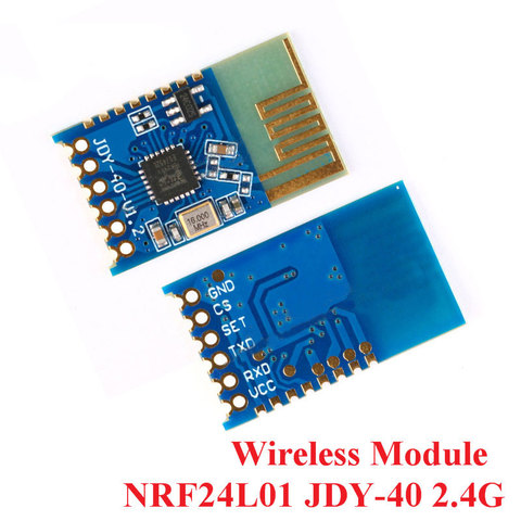 10pcs NRF24L01 JDY-40 2.4G Wireless Serial Port Transmission Transceiver Module Remote Communication IO TTL For Arduino ► Photo 1/4