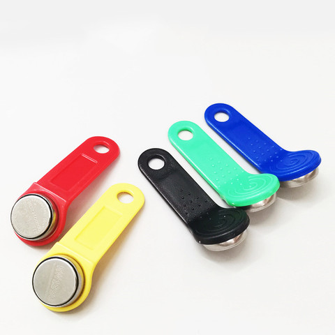 10pcs/lot rewritable RFID Touch Memory key RW1990 iButton for copy card Sauna dallas keys cards ► Photo 1/4