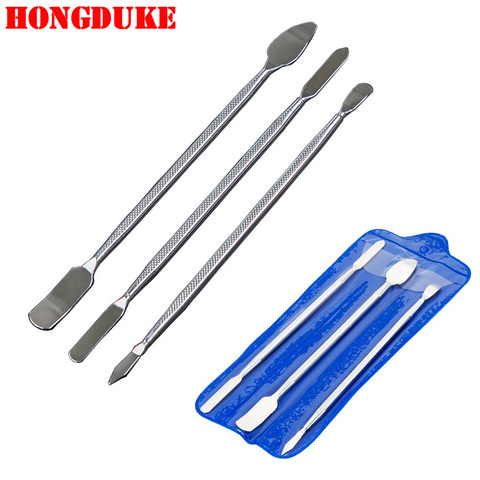 3pcs Universal Mobile Phone Repair Opening Tool Metal Disassemble Crowbar Metal Steel Pry Phone Computer Hand Tool Set ► Photo 1/6