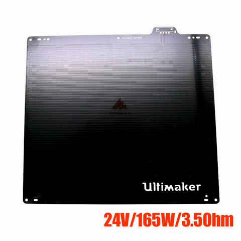 3D Printer Aluminum UM2 Ultimaker 2+ Ultimaker 2 Extended UM2+ Print Table Heated Bed 24V 3.5Ohm 165W Top Quality. ► Photo 1/4