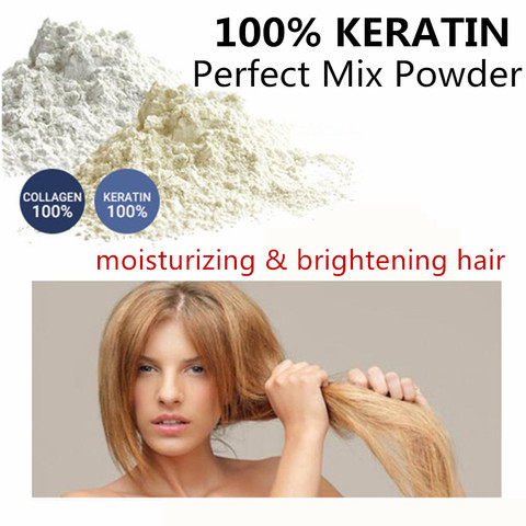 SowSmile 100% Keratin Collagen Silk Natural Moisturizing Repair Hair Scalp Care Vitamins Treatment Perfect Mix Serum Powder ► Photo 1/6