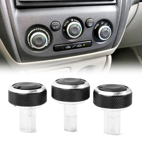 For Mazda 323 Allegro Familia 626 protege Haima Happin Family Air Conditioning Knob Aluminum Alloy AC Knob Heat Control Button ► Photo 1/6