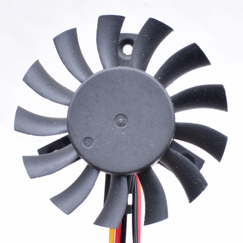 DFS500912M 12V 1.6W diameter 45mm hole distance 27mm industrial computer router heat sink graphics card cooling fan ► Photo 1/5