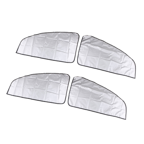 4PCS Universal Sunshade Shield Curtains Double Sides Magnetic Mounting  for Cars, Trucks, SUVs ► Photo 1/6