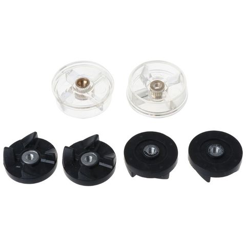 6pcs Replacement 2 Plastic Gear Base 4 Rubber Gear For Magic Bullet Spare Parts Mar28 ► Photo 1/6