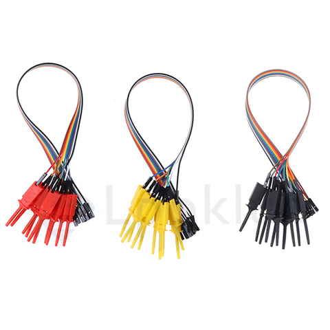 10PCS/lot test hook clip Logic analyzer test folder For USB Saleae 24M 8CH ► Photo 1/6