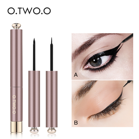 O.TWO.O Wholesale Thin Liquid Eyeliner Pen Silk Black Eye Liner Pencil 24 Hours Long Lasting Water-Proof Eyes Makeup Tools ► Photo 1/6