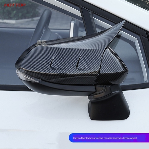 For Toyota Corolla 2022 Rearview Mirror Mirror Cover Modified Special Rear-View Mirror Shell Horn Model ► Photo 1/6