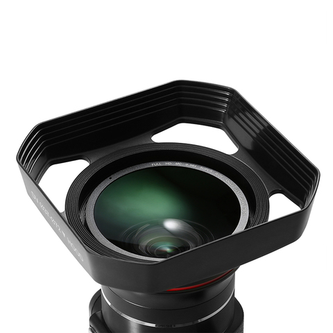 Detachable Lens Hood 37 mm 72mm for Video Camera 4k Wide Angle Lens Camara Fotografica Profesional ► Photo 1/6