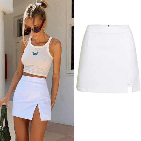 High Waist Denim Skirt for Women Split Pencil Skirts Womens Summer Jean Skirt Plus Size ► Photo 1/6