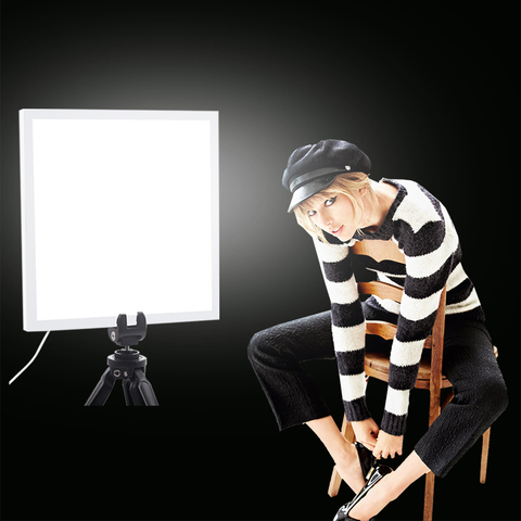 Mini LED Light box Photography Photo Studio Photography Shadowless Bottom Light Shadow-free Light Lamp Panel Pad for 20cm studio ► Photo 1/5