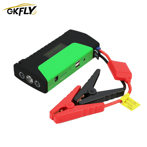 GKFLY New Emergency 12V 600A Car Jump Starter Power Bank Petrol Diesel Car Charger For Car Battery Booster Buster Car Starter CE ► Photo 1/6