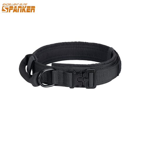 EXCELLENT ELITE SPANKER Dog Tactical Collar LED Nylon Necklace Outdoor Training Dog Collars For Large and Small Dogs Accessories ► Photo 1/6