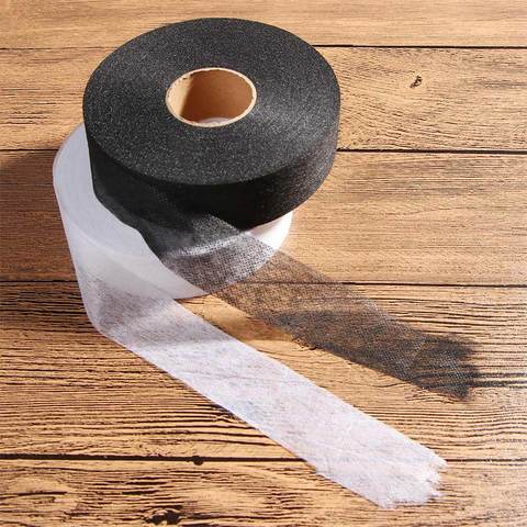 1Rolls 100m On Single-sided Fabric Fusing Tape Adhesive Hem Tape Iron-on Adhesive Tape Sewing Turn Up Hem Non-woven Fabric Liner ► Photo 1/6