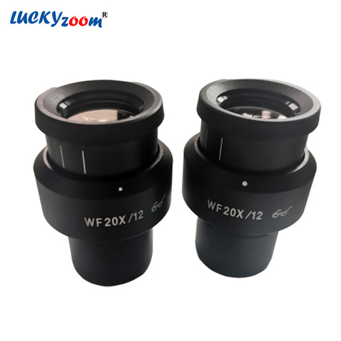 Adjustable Widefield Microscope Eyepiece 20X Binocular Trinocular Stereo Microscope Eyepiece 30MM Multiple Zoom Microscopio Len ► Photo 1/6