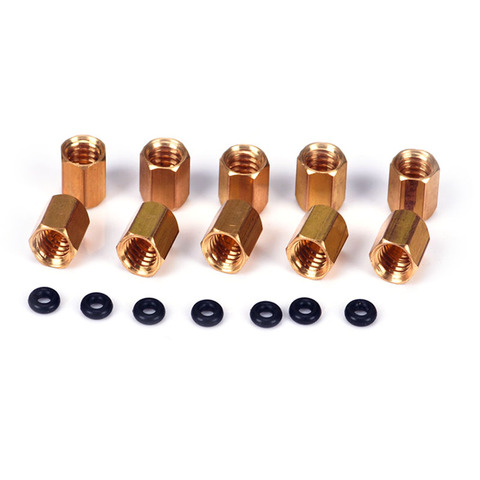 10pcs Screw Copper Screw O ring for Damper DX4 with 4*3mm 3*2mm Ink Tube ► Photo 1/3