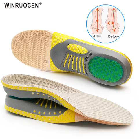 Orthopedic Insoles Orthotics Flat Foot Health Sole Pad For Shoes Insert Arch Support Pad For Plantar fasciitis Feet Care Insoles ► Photo 1/6