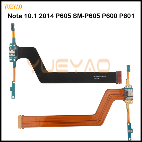Micro USB Charging Port Connector Charger Dock Flex Cable For Samsung Galaxy Note 10.1 2014 P605 SM-P605 P600 P601 Charging Flex ► Photo 1/1
