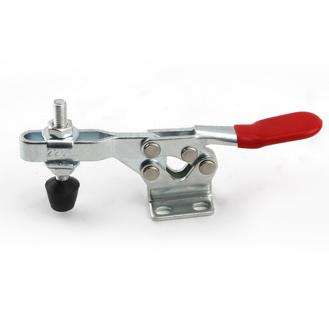 Horizontal Toggle Clamp 1Pcs 100kg 200kg 225kg U Shape holding Quick clip Fixing Clamps Hand Tool 201 201A 201B 201C 203F 225D ► Photo 1/1