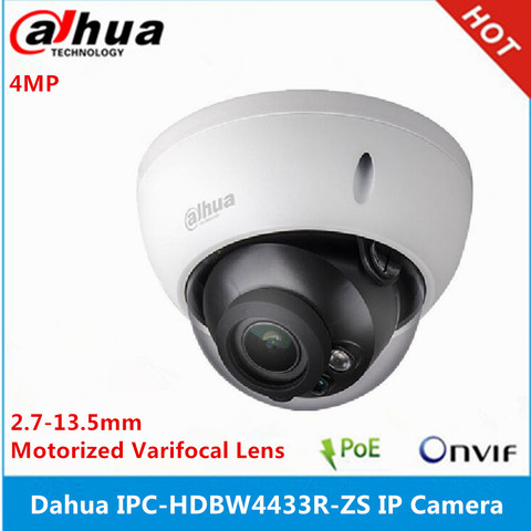 Dahua Starlight Camera IPC-HDBW4433R-ZS 2.7mm ~13.5mm varifocal motorized lens 4MP IR50M IP camera replace IPC-HDBW4431R-ZS ► Photo 1/2