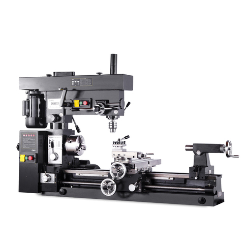 CT750 Multifunctional Lathe Drilling And Milling Machine Turning, Drilling And Milling Three-in-one Machine Tool Bench Lathe ► Photo 1/6