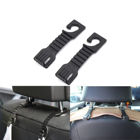 Car Hooks Vehicle Back Seat Hidden Headrest Hanger Vehicle Trunk Storage Organizer Headrest Hanger Holder Auto Fastener Clip ► Photo 1/6