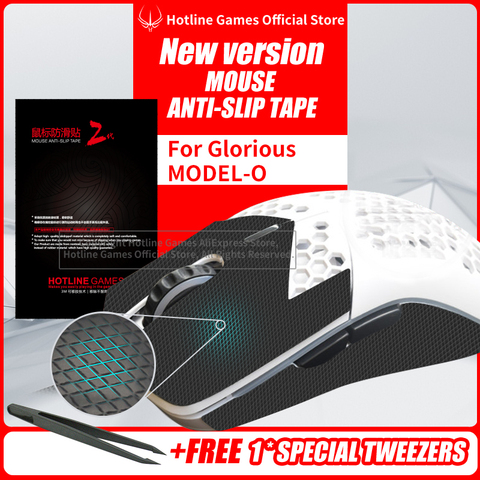 Buy Online Hotline Games Mouse Anti Slip Tape For Glorious Model O Mouse Sweat Resistant Pads Mouse Side Anti Slip Stickers Mouse Skates Alitools