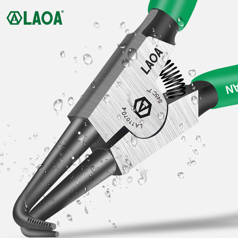 LAOA 5/7/9/12 Inch IMultifunctional Shaft Hole Snap Ring Pliers Set Multi Crimp Tool Internal External Ring Remover ► Photo 1/6