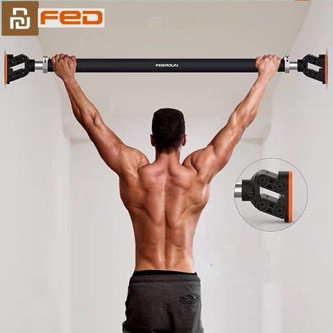 For XIAOMI MIJIA FED Wall Horizontal Bar Pull-up Device Stable Safety Non-slip Automatic Buffer Indoor Sports Fitness Tools ► Photo 1/6