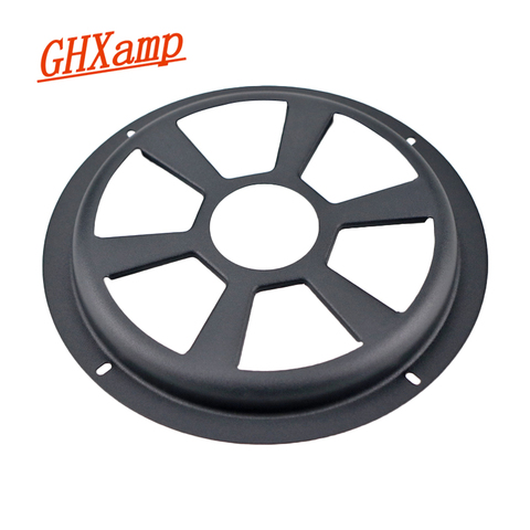 GHXAMP 8 inch Grill Mesh Car Subwoofer Speaker Protective Cover For Car Woofer Audio Black Iron Matte 1pc ► Photo 1/6