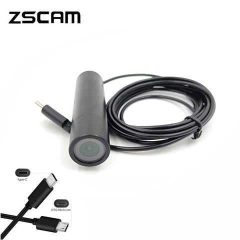 Mini Bullet Camera 720P/1080P Drive-Free Type-C/OTG Micro USB/USB 2.0 Connection Cam For Android Device/Computer/Industrial Use ► Photo 1/5