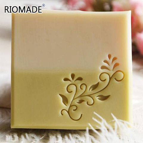 Plant Pattern Soap Stamp Transparent Soap Seal With Handle Acrylic Stamp Custom For Soap Making ► Photo 1/1