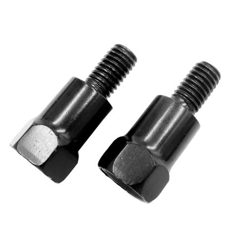 Motorcycle Rearview Mirrors Adapters M10 10MM M8 8MM Right Left Hand Thread Clockwise Anti-clock Conversion Bolt Screws ► Photo 1/5