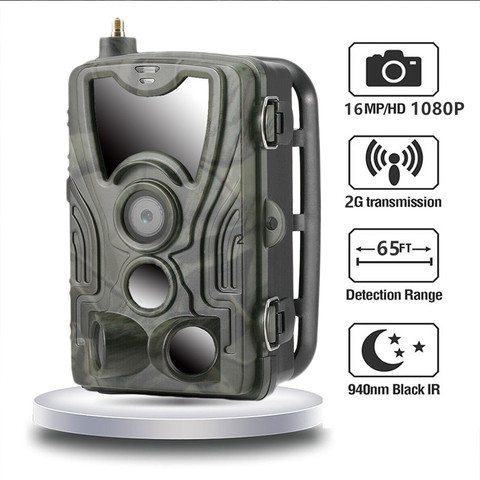 outdoor 2G 20MP 1080P  MMS/SMTP/SMS HC801M 2g hunting Trail Camera Wildlife  photo traps  0.3S Trigger Hunter camera ► Photo 1/6