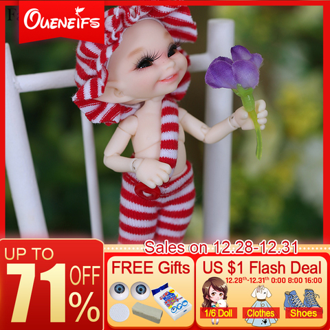 FreeShipping Fairyland realpuki soso bjd 1/13  body model  baby girls boys dolls eyes High Quality toys shop  resin anime  ► Photo 1/6