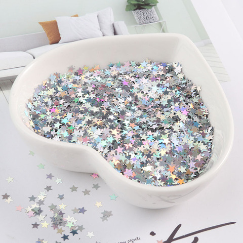 3mm Star Ultrathin Sequins Nail Art Glitter Mini Paillette Eo-Friendly PET Sequin Nail Decoration Manicure Material 10g ► Photo 1/6