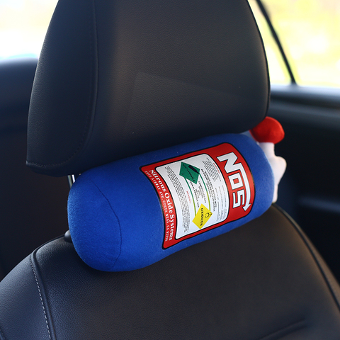 JDM bottle pillow Plush toy turbocharger JDM Travel car headrest Neck Rest cushion decoration Hellaflush ► Photo 1/5