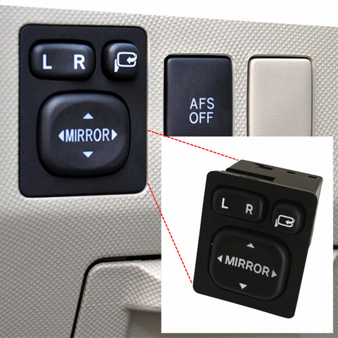 Car Rear View Folding Mirror Control Switch for Toyota Corolla Camry 84872-52040 Car Mirror Switch ► Photo 1/6