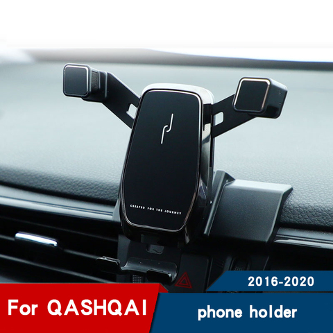 Car phone holder for qashqai j11 accessories air vent Mobile phone stand Navigation bracket 2022 2017 2016 ► Photo 1/6