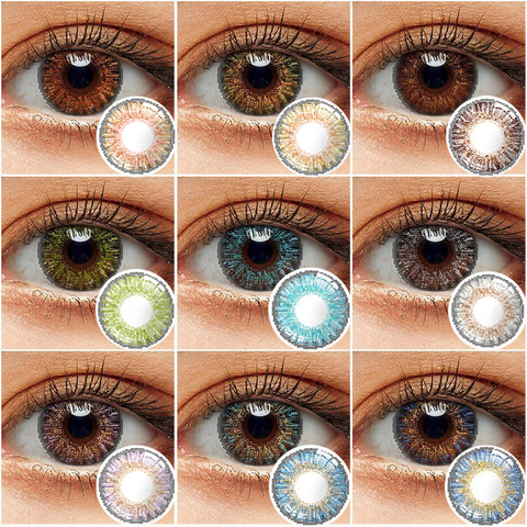 Contact Lenses Case For Eyes Contacts with Colored Contacts Free ► Photo 1/6