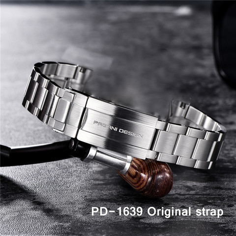 PAGANI DESIGN original strap PD-1639 model stainless steel strap 21mm 22mm ► Photo 1/6