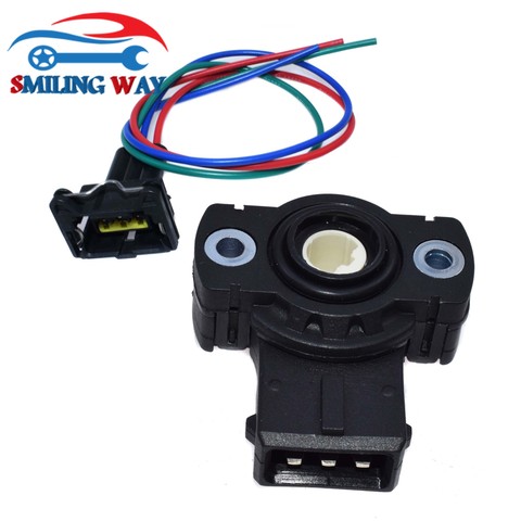 Throttle Position Sensor TPS + Connector Plug For BMW 316i 318i 320i 320i 325i 328i 520i 523i 528i 535i 540i 728i 730i 735i 740i ► Photo 1/6